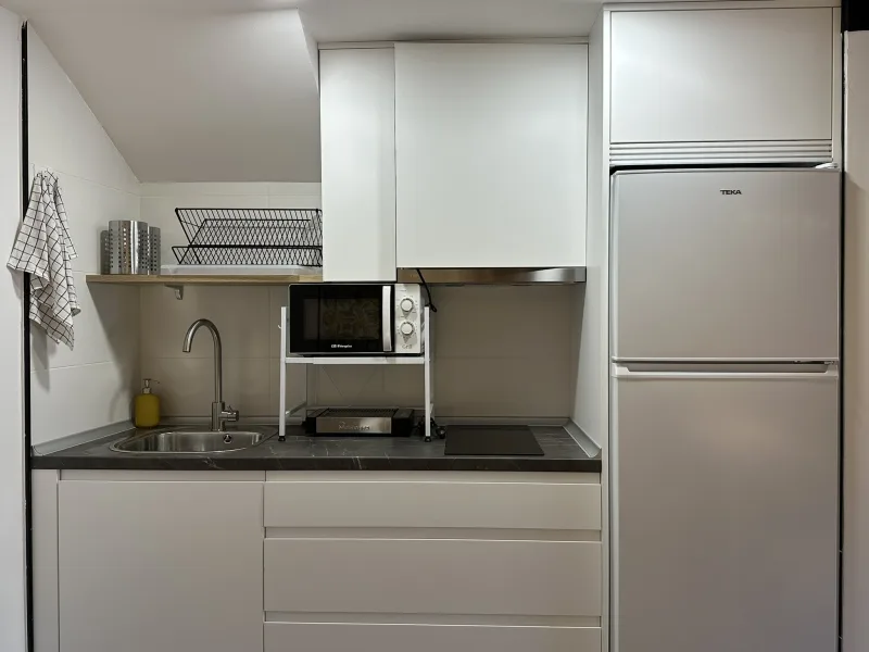 Cocina compartida del albergue