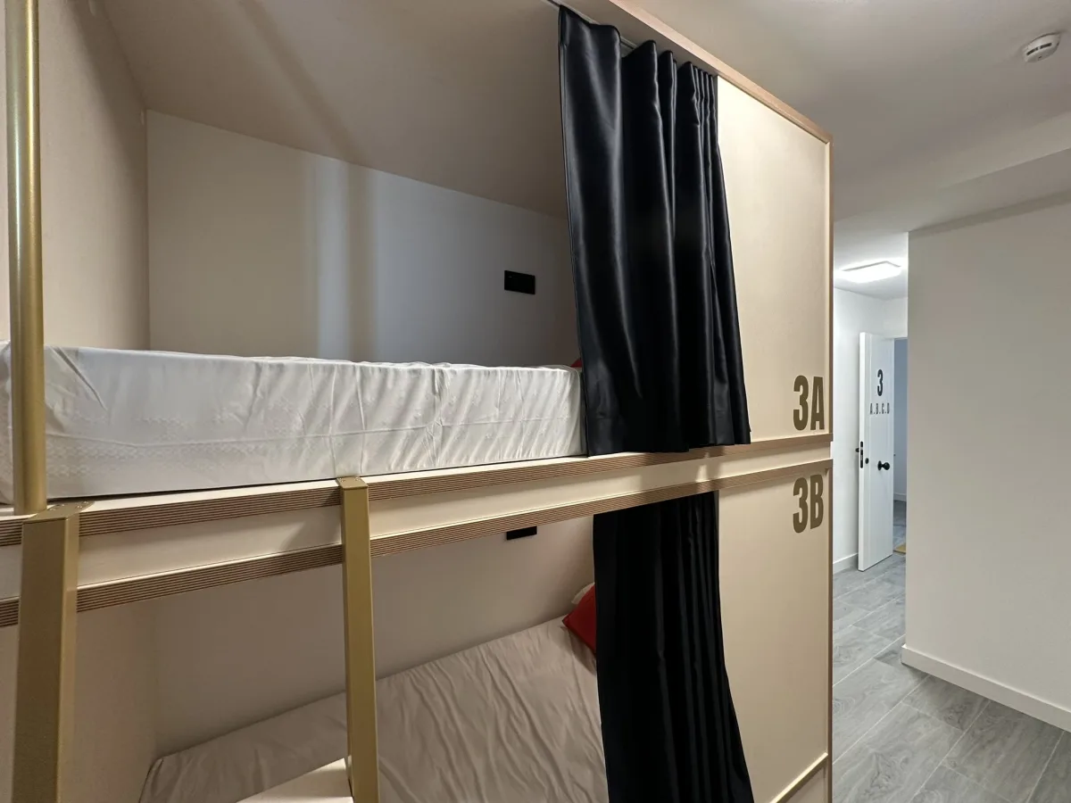 Habitación privada con dos literas