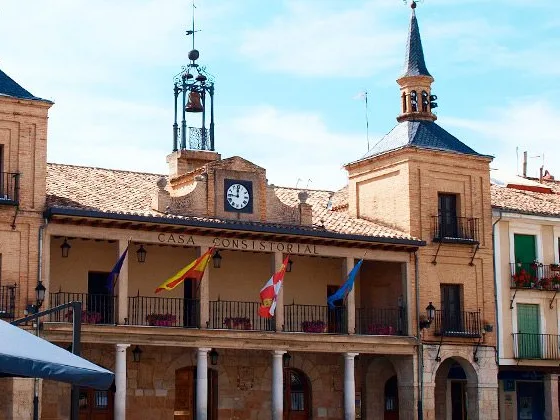 Ayuntamiento de El Burgo de Osma en la Plaza Mayor
